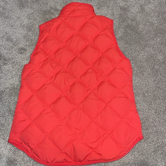 Neon Pink J. Crew XS Puffer Vest - Picture 2 of 2